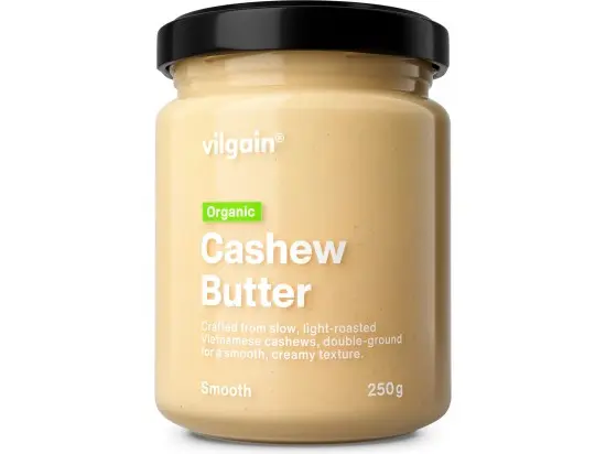 Vilgain BIO kešu máslo jemné 250 g