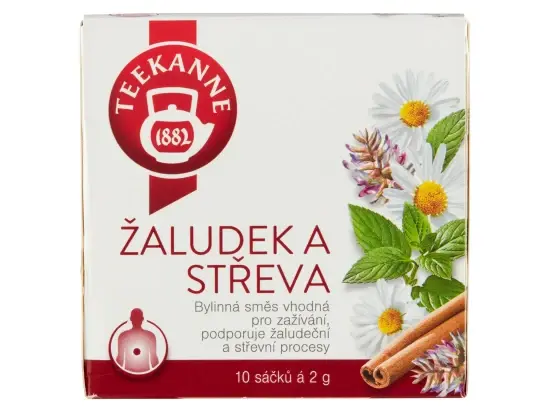 Teekanne čaj žaludek a střeva 10 x 2 g