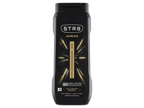 STR8 Ahead osvěžující sprchový gel 3 v 1 400 ml