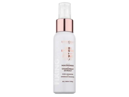 Deborah Milano fixační sprej na make-up Skin Booster s niacinamidem a heřmánkem 75 ml