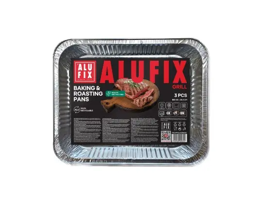 ALUFIX univerzální hliníkové misky 3 ks