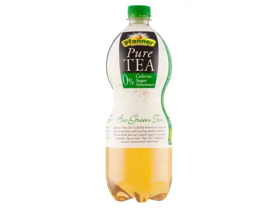 Pfanner Pure Tea BIO čajový nápoj s příchutí citrónu 1 l