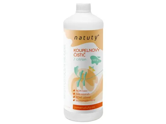 Natuty Koupelnový čistič s vůní citronu 1 l