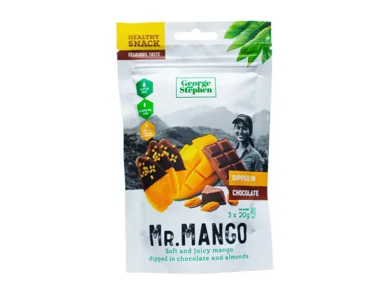 Mr.Mango polévané čokoládou 3 x 20 g