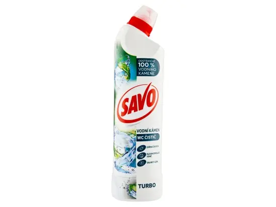 Savo WC - TURBO na vodní kámen 700 ml