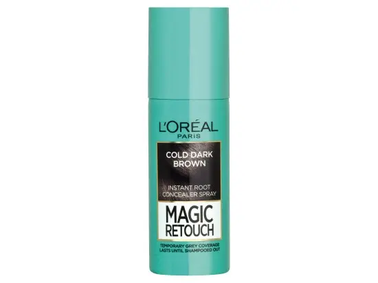 L'Oréal Paris Magic Retouch sprej pro okamžité zakrytí odrostů černohnědá 75 ml
