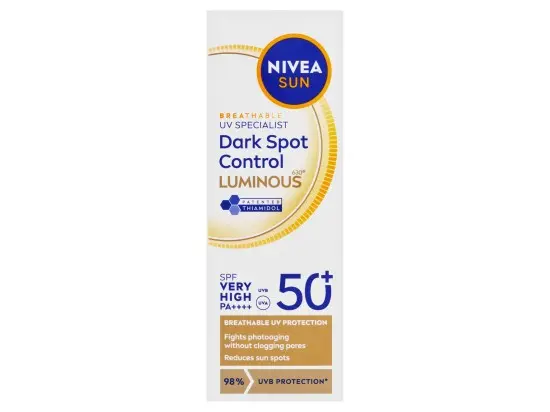Nivea Sun Luminous630 pleťový krém na opalování OF 50+ 40 ml