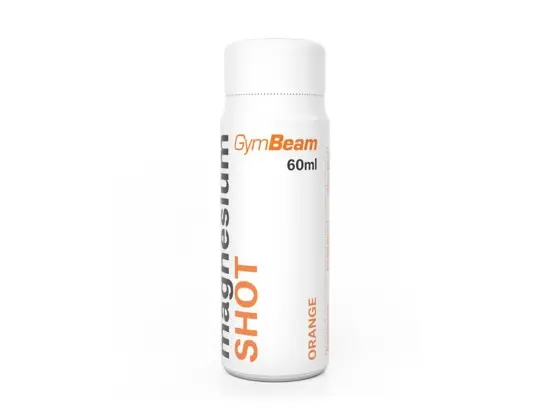 GymBeam Magnesium Shot příchuť pomeranč 60 ml