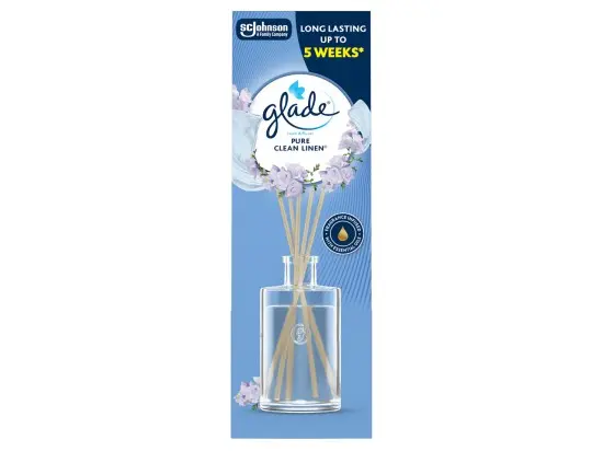glade Reeds Pure Clean Linen vonné tyčinky 50 ml