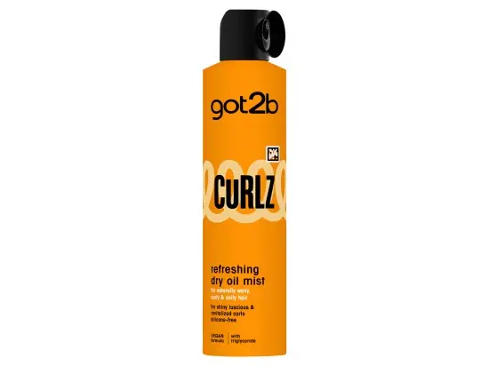got2b Curlz suchá olejová mlha na oživení kudrn 200 ml