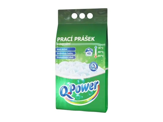 Q Power prášek na praní 40PD UNIVERZÁLNÍ