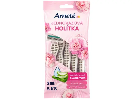 Ameté jednorázová holítka se 3 břity 5 ks