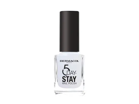 Dermacol dlouhotrvající lak na nehty 5 days stay č.56 Arctic White 11 ml