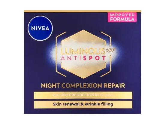 NIVEA Noční krém proti pigmentovým skvrnám Cellular Luminous 50 ml