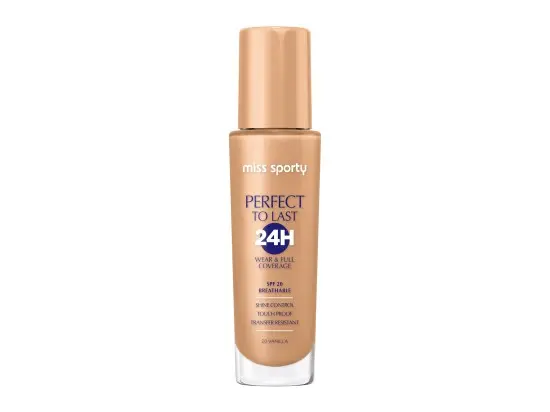 Miss Sporty Make-up Perfect to Last 24H 020 Vanilla