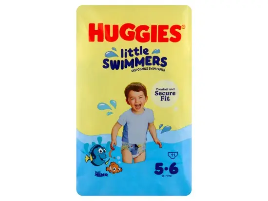 Huggies Little Swimmers natahovací plenky na plavání 5-6 12-18 kg 11 ks