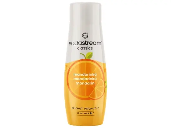 SodaStream Sirup příchuť MANDARINKA 440 ml NEW