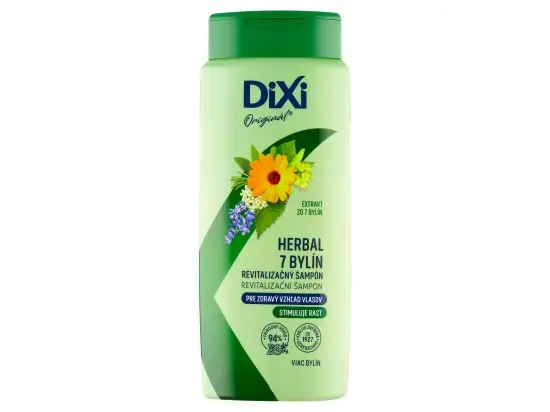 Dixi Herbal šampon sedm bylin revitalizační 400 ml