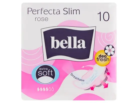 Bella Perfecta Ultra Rose Extra Soft hygienické vložky s křidélky 10 ks