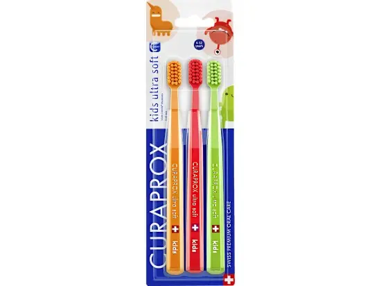 Curaprox Kids CS 5500 dětský zubní kartáček, 3ks