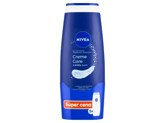 Nivea Creme Care pečující sprchový gel 2 x 500 ml