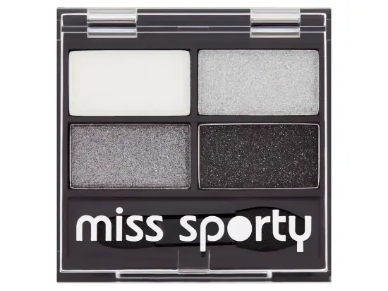 Miss Sporty Studio Colour Quattro oční stíny 404 real smoky