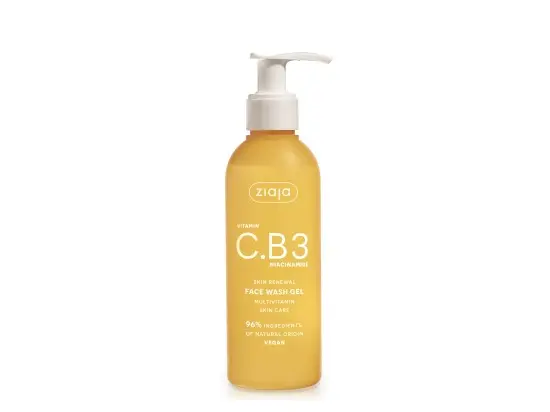 Ziaja vitamín c.b3 niacinamide pleťový čisticí gel 190 ml
