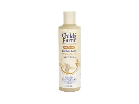 CHILDS FARM OatDerma bublinková koupel bez parfemace 250 ml