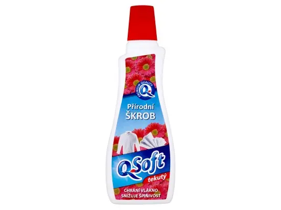 Q soft škrob 500ml tekutý
