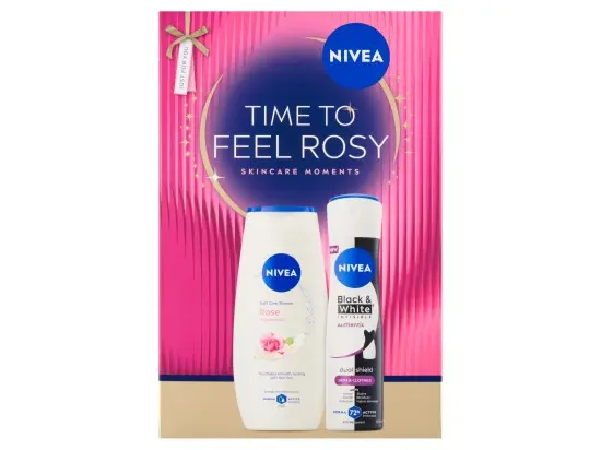 Nivea Time To Feel Rosy dárková sada