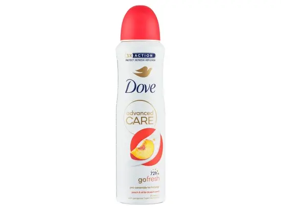 Dove Antiperspirant sprej pro ženy Advanced Care Broskev 150 ml
