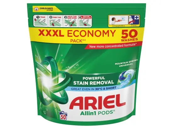 Ariel Allin1 PODS Mountain Spring kapsle na praní 50 PD
