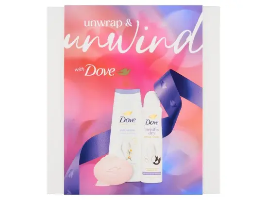 Dove dárková sada (spgAP sprej mýdlo) Unwind
