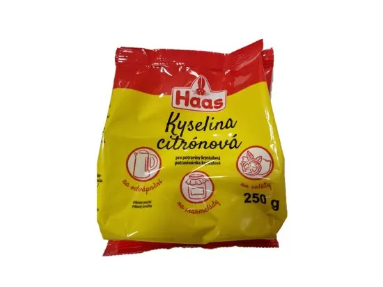 HAAS kyselina citronová 250 g