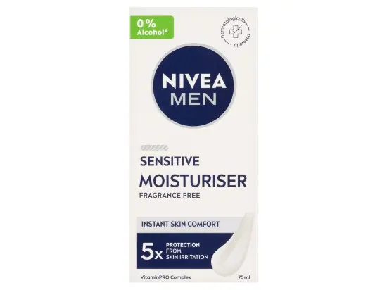 Nivea Men Sensitive hydratační pleťový krém 75 ml