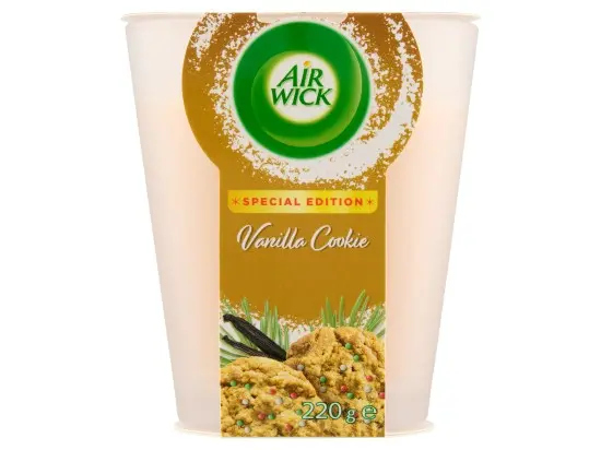 Air Wick svíčka vanilkové cukroví 220 g