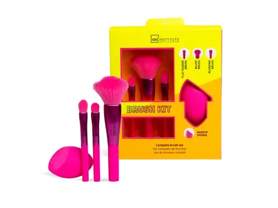 IDC INSTITUTE sada štětců na make-up 4 ks