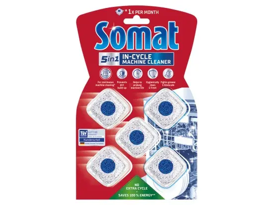 SOMAT čistič myčky v tabletách Anti-Limescale 5 ks