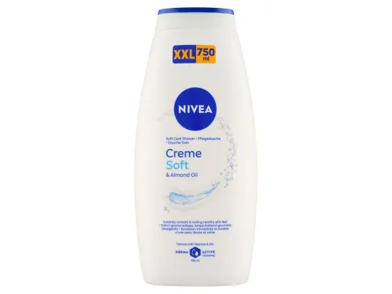 NIVEA Creme Soft Pečující sprchový gel 750 ml