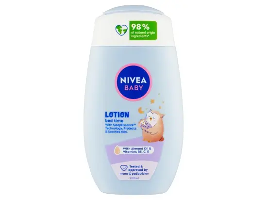 Nivea Baby Bed Time tělové mléko 200 ml