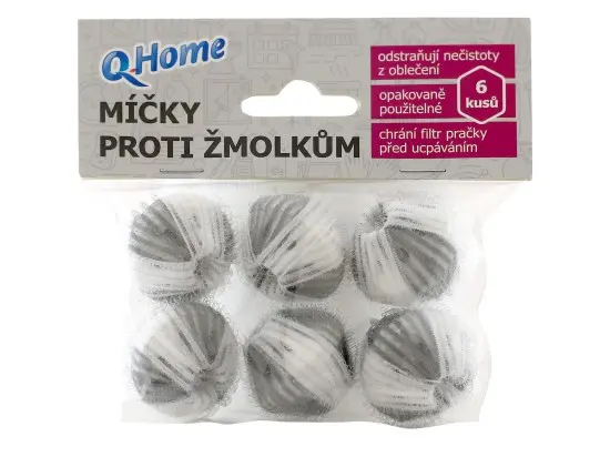 Q-Home míčky proti žmolkům 6 ks