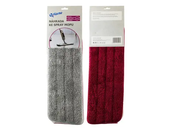 Q-Home náhrada na mop suchý zip 2 ks