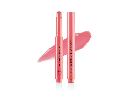 Dermacol Glossy Balm balzám na rty 05 STRAWBERRY 2,2 g