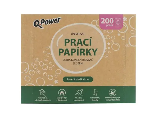 Q-Power prací papírky Universal 200 PD