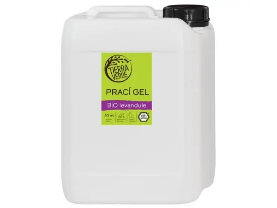 Tierra Verde prací gel s bio levandulovou silicí 5 l