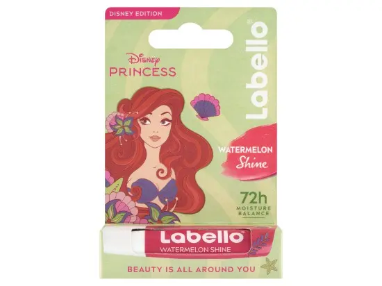Labello Watermelon Shine Pečující balzám na rty - Limited Disney Princess Edition 4,8 g