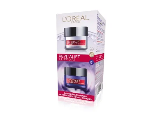 L'Oréal Krém Duopack Revitalift Filler denní a noční krém 100 ml