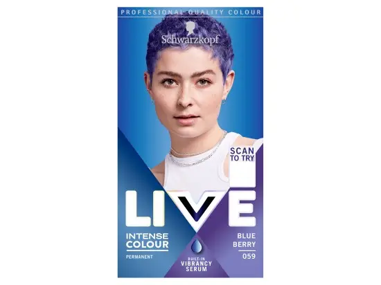 Schwarzkopf Live Intense Colour barva na vlasy 059 borůvka
