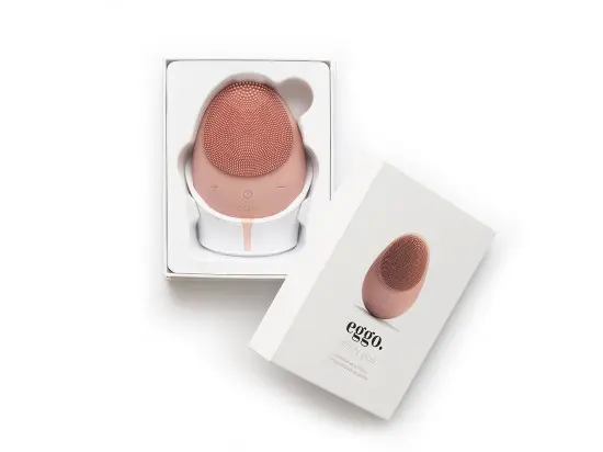 Eggo sonický přístroj na čištění pleti PINK