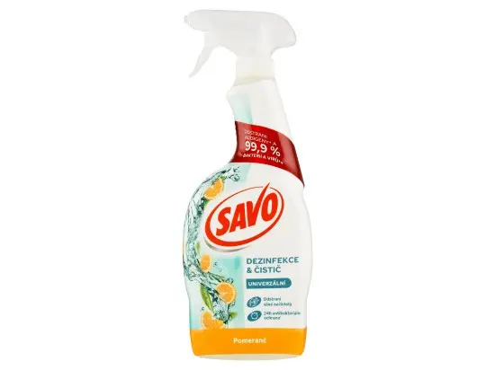Savo Univerzalní sprej dezinfekce Pomeranč 700ml